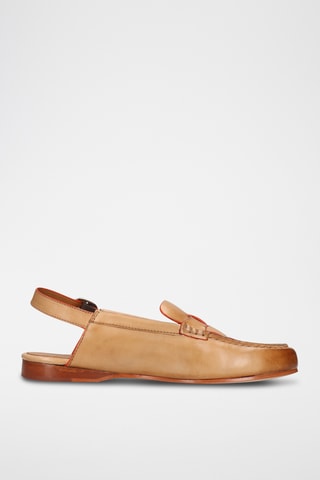 Leren Sandalen Julietta 5- Beige