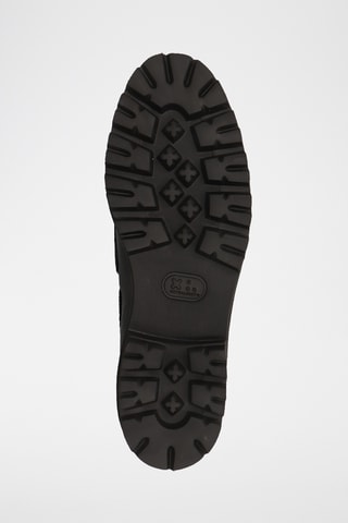 Leren mocassins Regine- Zwart