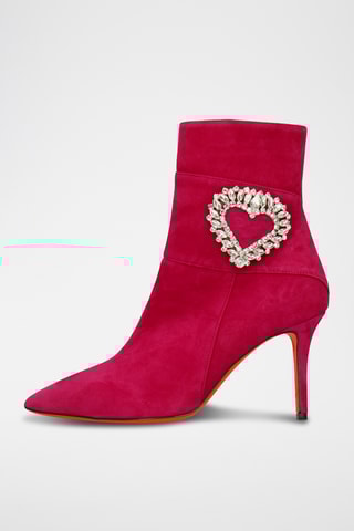 Enkellaarzen Lisa Fuchsia