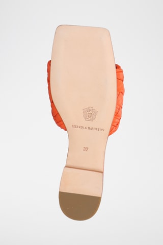 Nappaleren muiltjes Eglantine 1- Oranje