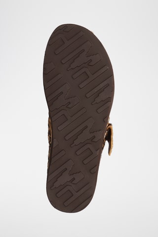 Nappaleren muiltjes Siri Beige en Bruin