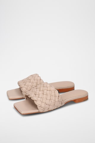 Nappaleren muiltjes Elegantine  Taupe