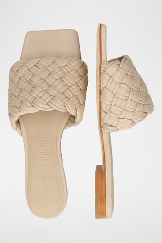 Nappaleren muiltjes Elegantine  Taupe