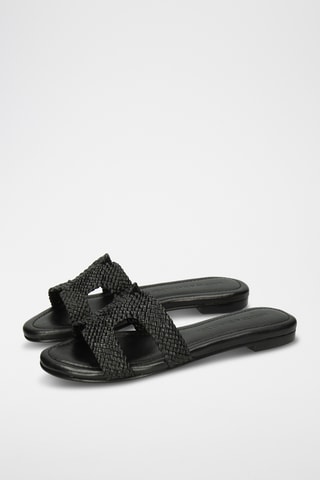 Leren muiltjes Hanna Zwart