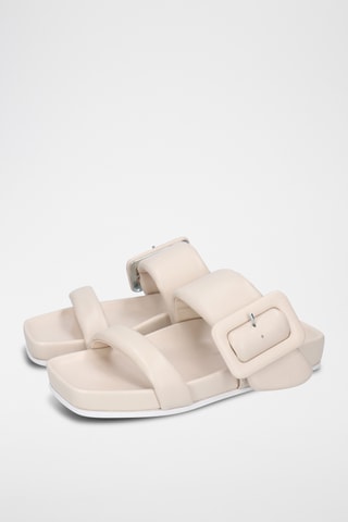 Leren Muiltjes Amara- Beige