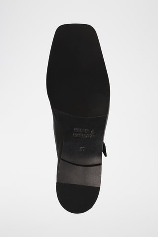 Leren Mary Janes Livia 7- Zwart