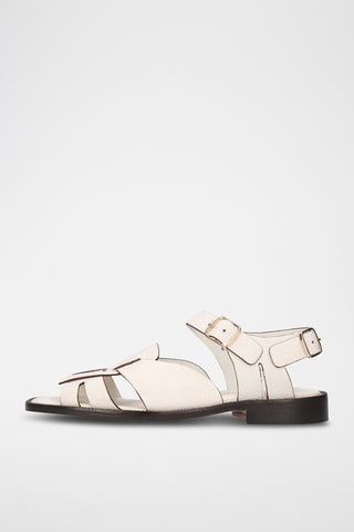 Leren Sandalen Everly 1- Wit