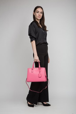 Leren Handtas - Roze