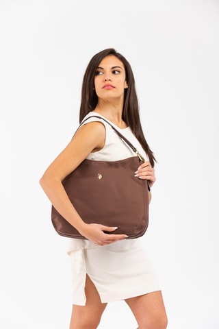 Handtas Houston Donkerbruin