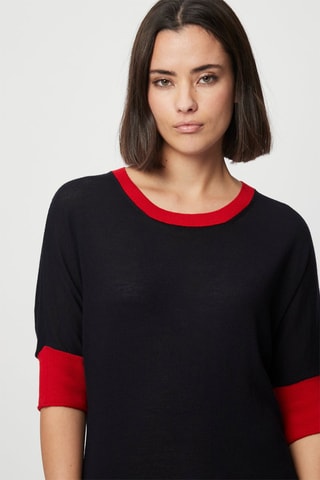 Wollen Trui en Sjaal Marineblauw - Harmont & Blaine