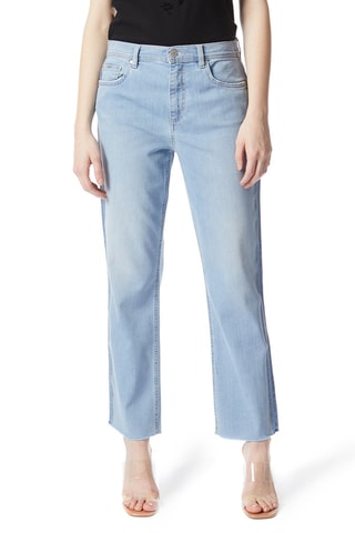 Rechte Jeans Hemelsblauw