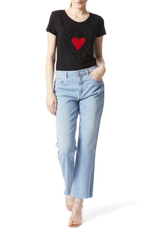 Rechte Jeans Hemelsblauw