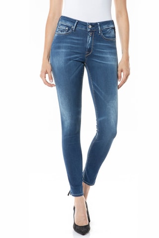 Skinny Jeans Hoge Taille Luzien - Blauw