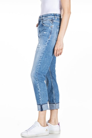 Jeans Slim Boyfit Marty - Blauw