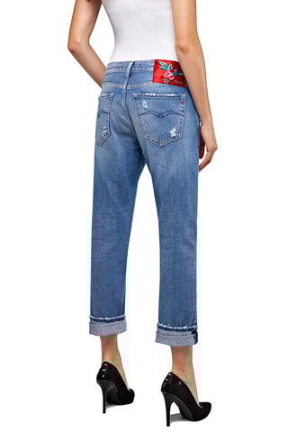 Jeans Boyfit Roxel - Blauw