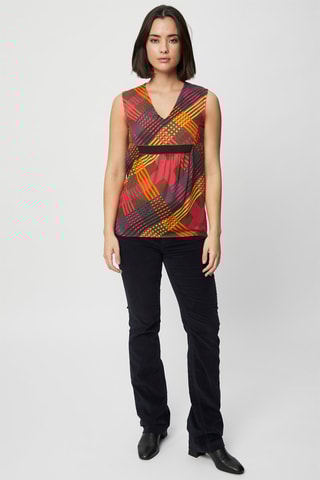 Top Marineblauw en Roze- Harmont & Blaine