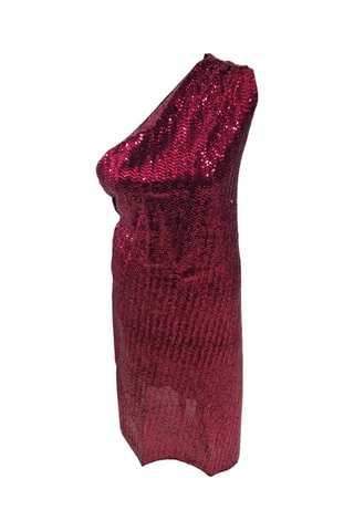 Asymmetrische Jurk - Rood