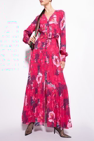 Lange Jurk - Fuchsia