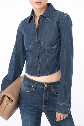 Spijkerblouse - Blauw