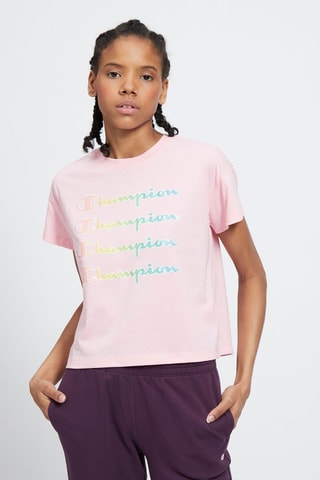 T-shirt Color & Logo Roze