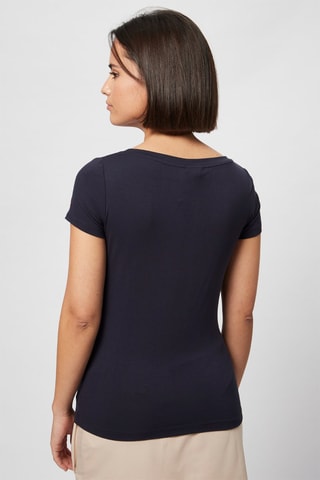 T-shirt Marineblauw - Harmont & Blaine