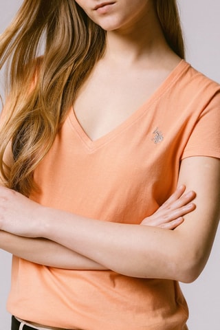 T-shirt - Zalmkleurig