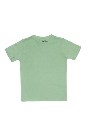 T-shirt en bermuda - Groen en Beige