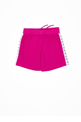 T-shirt en Short - Wit en Fuchsia