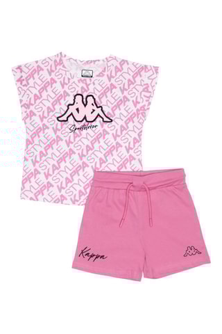 T-shirt en Short - Roze