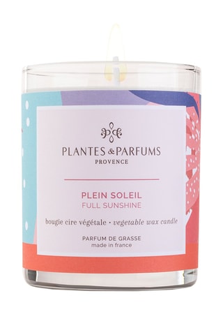 Bougie végétale parfumée  Plein Soleil