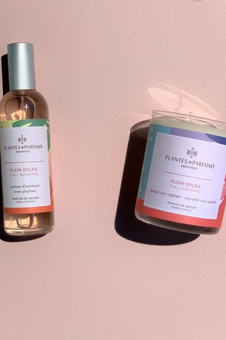 Bougie végétale parfumée  Plein Soleil