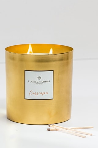 Bougie végétale parfumée 1000 g - Cassiopée