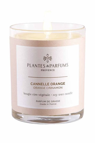 Bougie parfumée à la cire de soja - Cannelle Orange