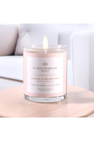 Bougie naturelle parfumée Caramel au Beurre Salé