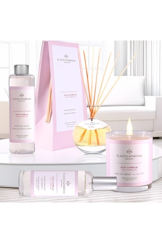 Bougie naturelle parfumée Diva Camélia