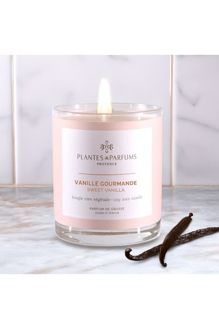 Bougie naturelle parfumée Vanille gourmande