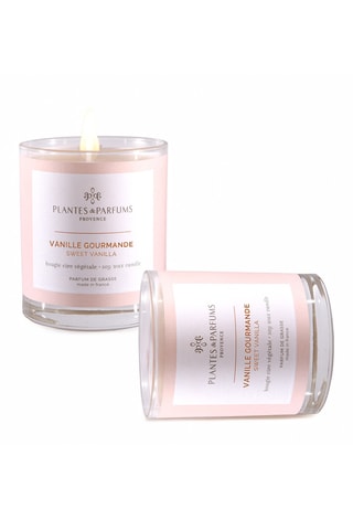 Bougie naturelle parfumée Vanille gourmande
