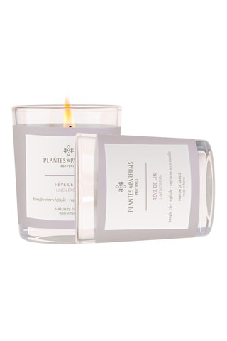Bougie naturelle parfumée Rêve de Lin
