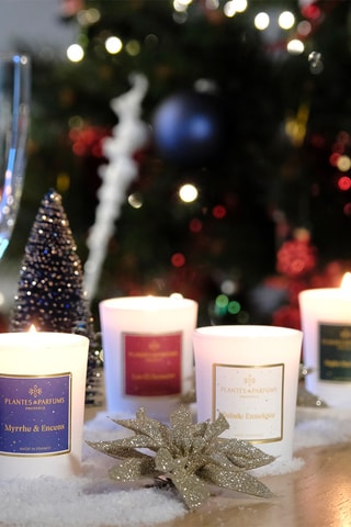 Bougie naturelle parfumée Myrrhe & Encens