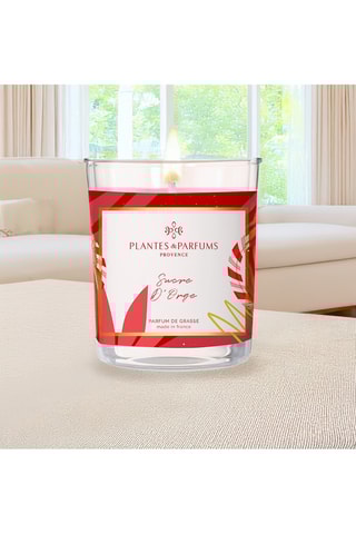 Bougie naturelle parfumée à la cire de soja Sucre d'Orge