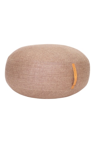 Pouf en laine Mochi - 70 cm - Marron