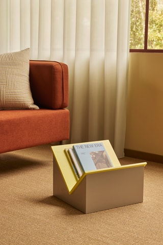 Suporte para revistas em freixo Tick - 42 x 33 x 45 cm