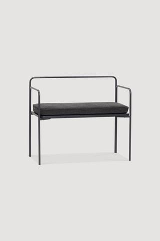 Banco em madeira de eucalipto Carry - 71 x 81 x 42 cm