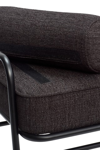 Banc en bouleau Pipe - 106 x 61 x 47 cm