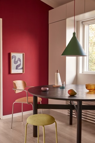 Table à manger en frêne Fjord - 140 x 74 x 140 cm