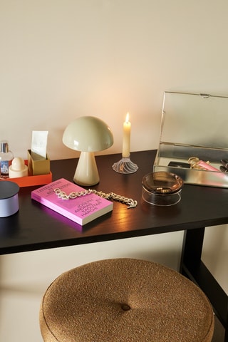 Esvazia-bolsos Flow - 12 cm - Castanho