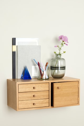 Jarro alto - 19 cm - Cinzento