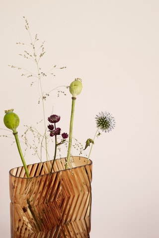 Jarro Ivy - 23 cm - Castanho