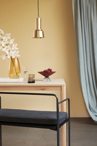 Jarro em vidro soprado à boca Glow - 29 cm - Castanho