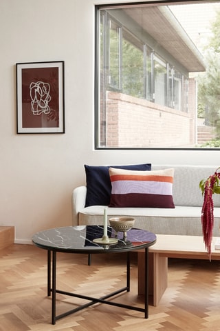 Jarro em vidro soprado à boca Glow - 29 cm - Castanho